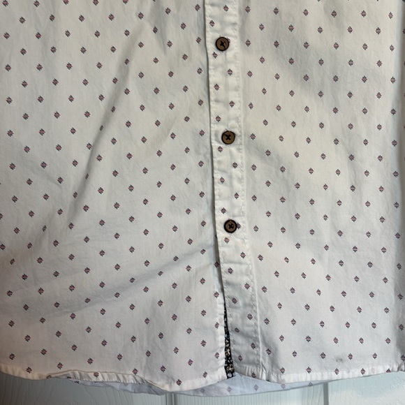 Level Ten men’s white short sleeve button down shirt size small - Picture 5 of 11